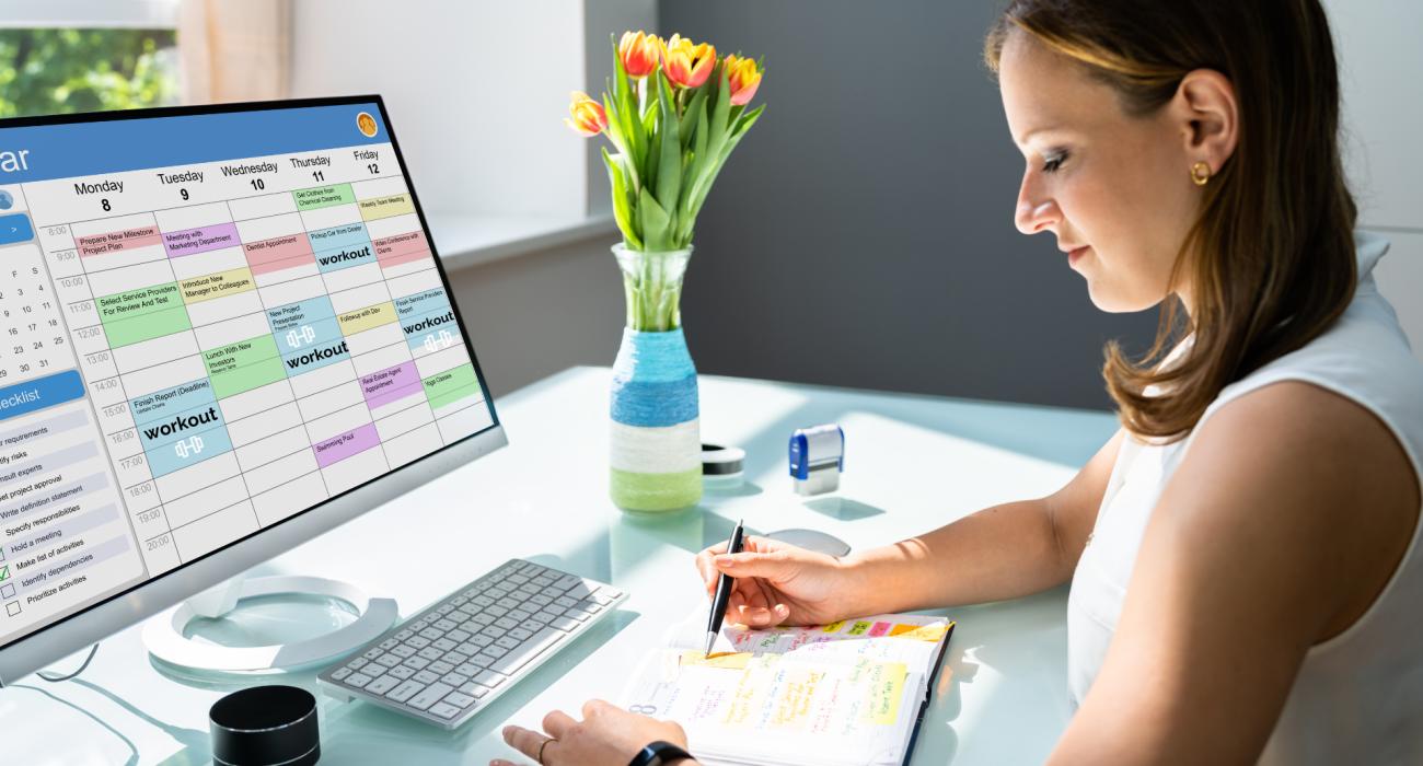 Volle agenda? Blijf bewegen!