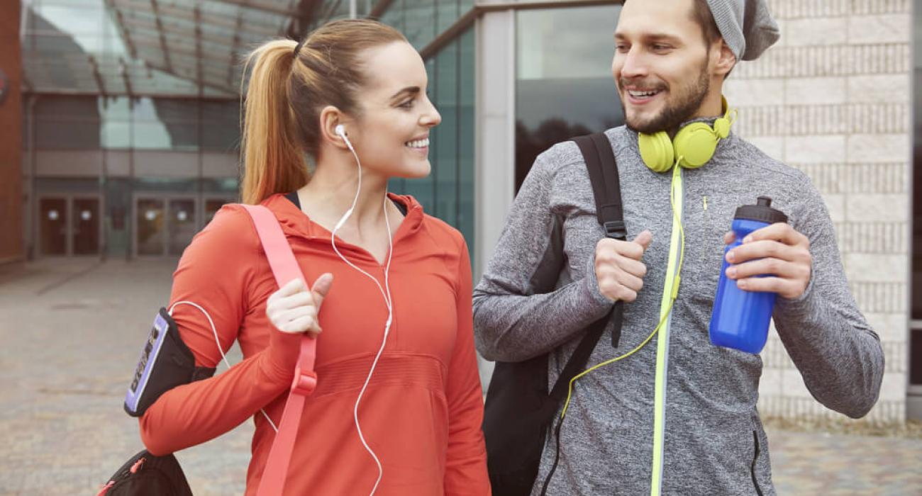 Comfortabel naar de gym, hoe doe ik dat?